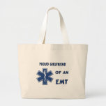 Proud EMT Girlfriend Tote Bag