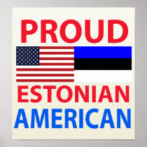 Proud Estonian American Print