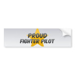 Proud Fighter Pilot bumper stickers