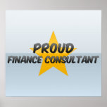Proud Finance Consultant Print