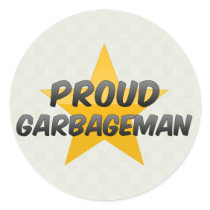 Proud Garbageman Stickers