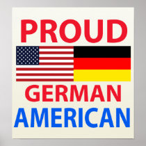 Proud German American Print