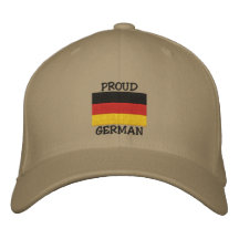 Proud German Embroidered Cap Embroidered Hat