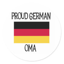 Proud German Oma Stickers