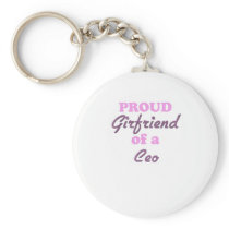 Proud Girlfriend of a Ceo Keychain