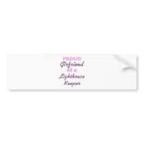 Proud Girlfriend of a Lighthouse Keeper Bumper Sticker
