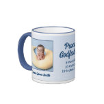 Proud Godfather New Baby Personalized Mug