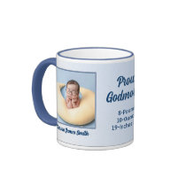 Proud Godmother New Baby Personalized Mug