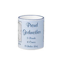 Proud Godmother New Baby Personalized Mug