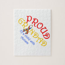 Proud Grandad of a Child with Autism Puzzle