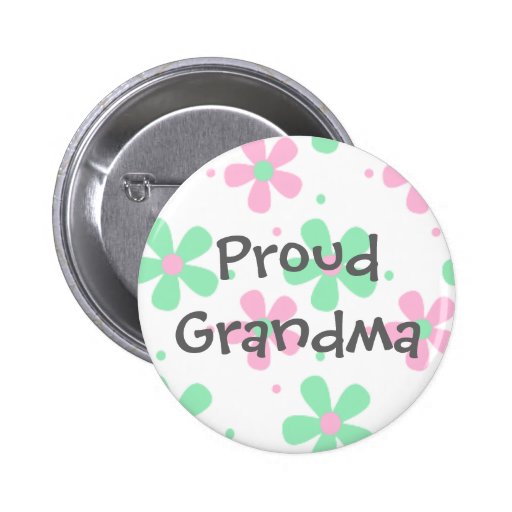Proud Grandma Button