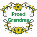 Proud Grandma Embroidered Shirt