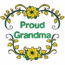 Proud Grandma Embroidered Shirt