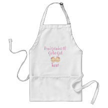 Proud Grandma of Girl Twins Aprons