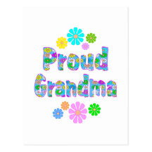 Proud Grandma Postcard