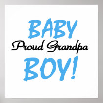 Proud Grandpa Baby Boy T-shirts and Gifts Print