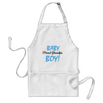 Proud Grandpa Baby Boy Tshirts and Gifts Aprons