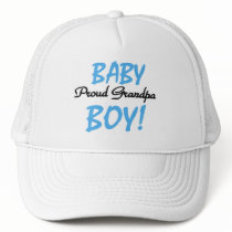 Proud Grandpa Baby Boy Tshirts and Gifts Hats