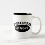 Proud Grandpa (Black) Coffee Mugs