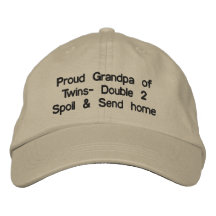 Proud Grandpa Hat Baseball Cap