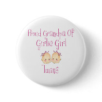 Proud Grandpa Of Girl Twins Pins
