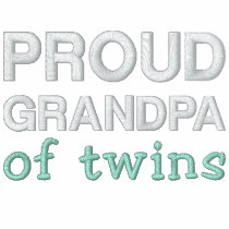 Proud Grandpa of Twins Polo Shirt