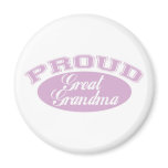 Proud Great Grandma magnets