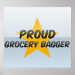 Proud Grocery Bagger posters