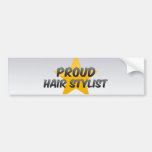 Proud Hair Stylist Bumper Stickers