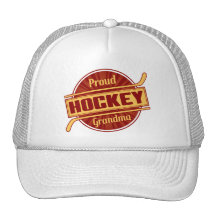 Proud Hockey Grandma Trucker Hat