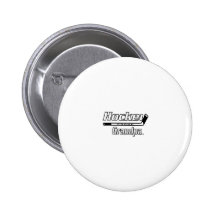 Proud Hockey Grandpa Pin