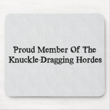 Proud Horde Member Mousepads