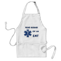 Proud Husband Of An EMT Apron