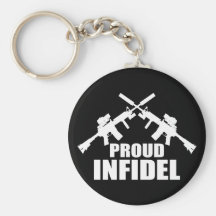 Proud Infidel Keychain