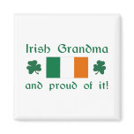 Proud Irish Grandma magnets