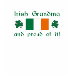 Proud Irish Grandma t-shirts