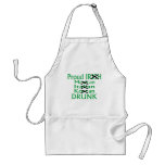 Proud Irish Italian Mexican Drunk Apron