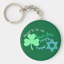 Proud Irish Jew Keychain