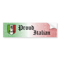 Proud Italian Bumper Sticker