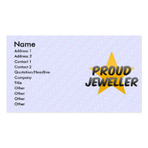 Proud Jeweller Business Card Templates