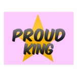 Proud King Post Cards