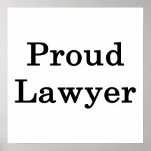 Proud Lawyer Print