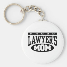 Proud Lawyer's Mom Keychain