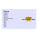 Proud Life Insurance Agent Business Card Template