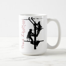 Proud LineMom Mug {Black & Red}