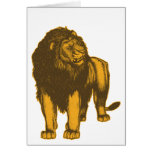 Proud  Lion  Greeting Card