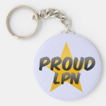 Proud Lpn Keychain