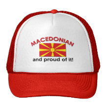 Proud Macedonian Mesh Hats