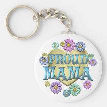 PROUD MAMA KEYCHAINS