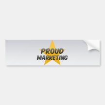 Proud Marketing Bumper Stickers